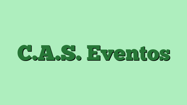 C.A.S. Eventos