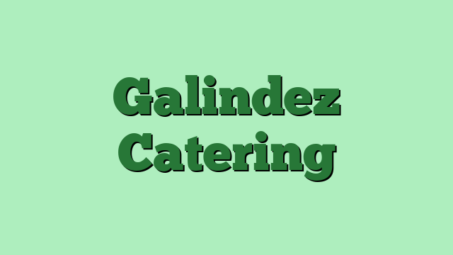 Galindez Catering