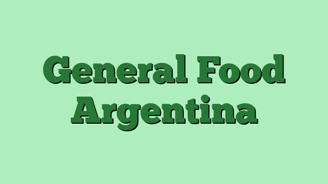 General Food Argentina