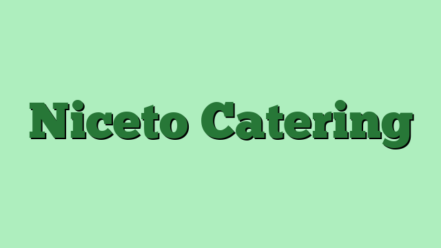 Niceto Catering