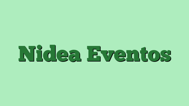 Nidea Eventos
