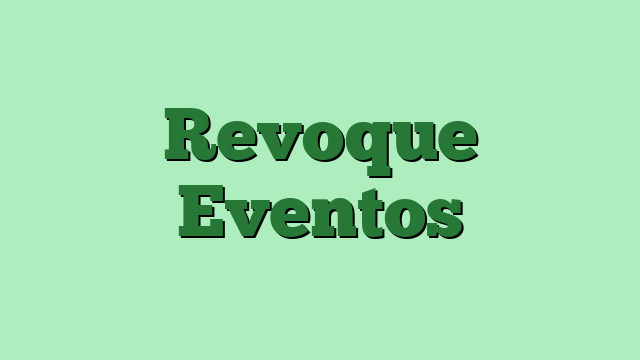 Revoque Eventos