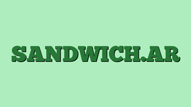 SANDWICH.AR