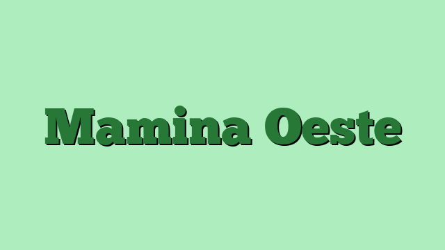 Mamina Oeste