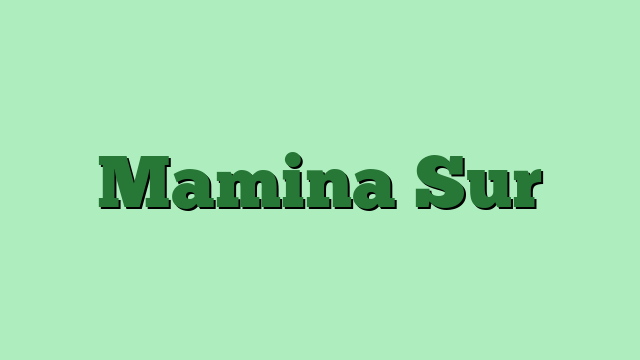 Mamina Sur