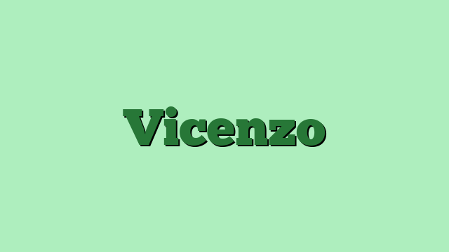 Vicenzo